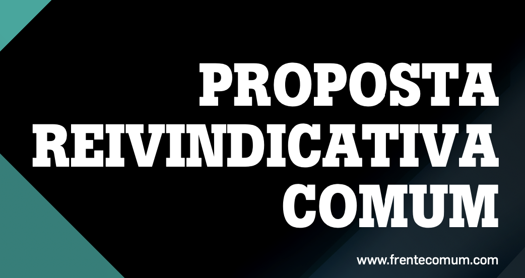 Frente Comum apresenta proposta reivindicativa para 2023